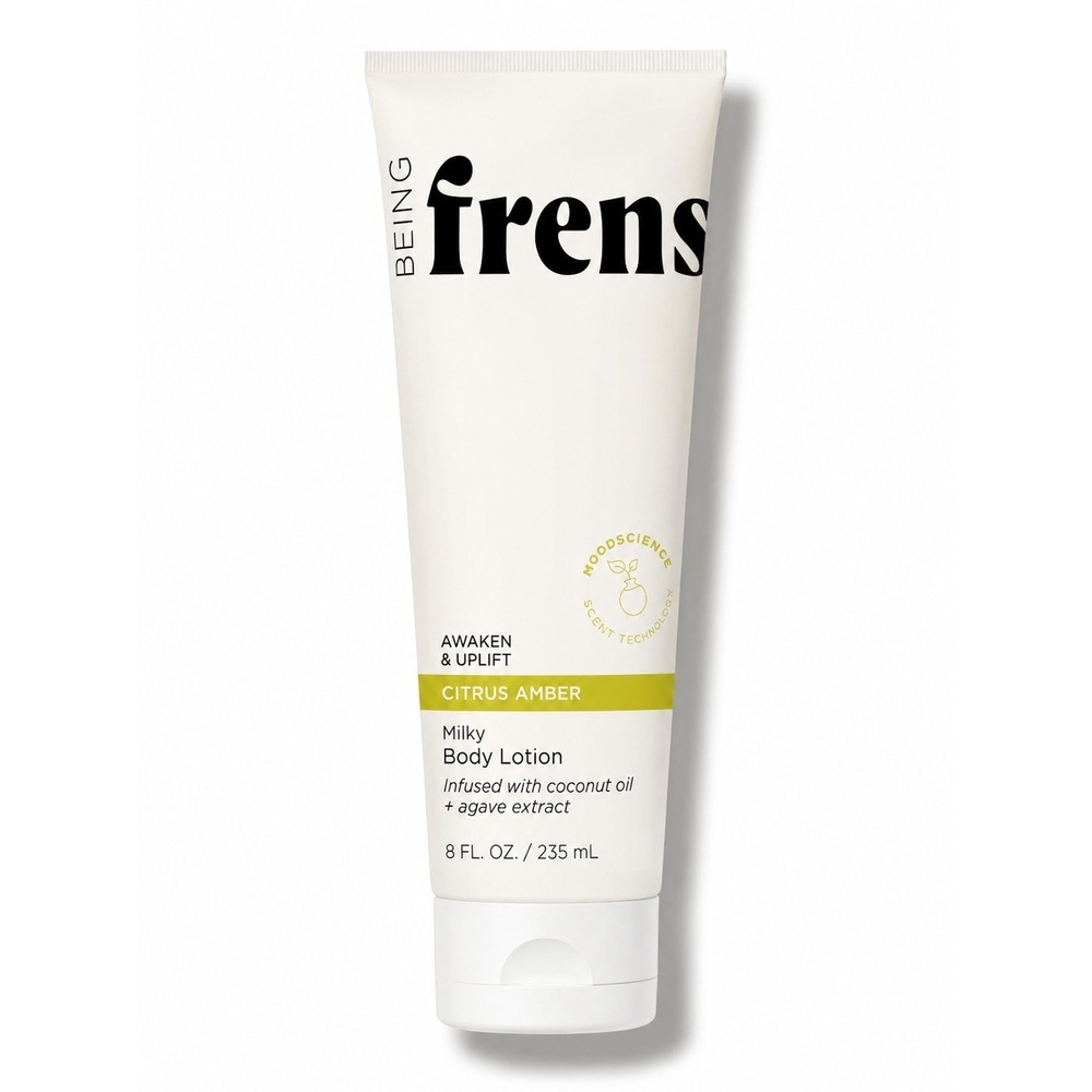 Being Frenshe Awaken & Uplift Milky Body Lotion Citrus Amber 8 oz NEW Sealed